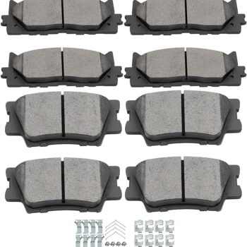Complete Front and Rear Disc Brake Pad Combo