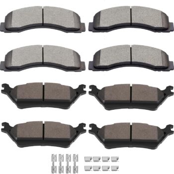 Complete Front and Rear Brake Pad Packs